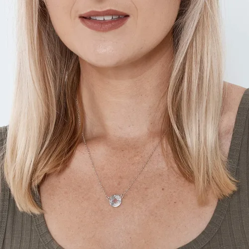 Vista 3 de Dear Ava Collar de regalo para mujeres y niñas, colgante de joyería moderna ajustable, idea de regalo de amor para ella con tarjeta sincera, regalos
