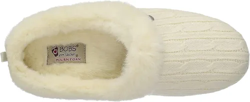 Vista 5 de Skechers BOBS Keepsakes - Pantuflas para mujer, Ice Angel