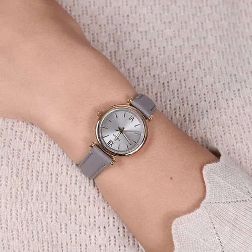 Vista 5 de Fossil Analogical Modelo ES5068 Gris talla única Correa
