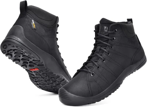 Vista 2 de XPETI Botas tácticas Mission Mid para hombre Negro