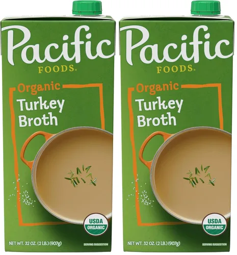Vista 9 de Pacific Foods Caldo de pavo orgánico, caja de 32 onzas (caja de 12)