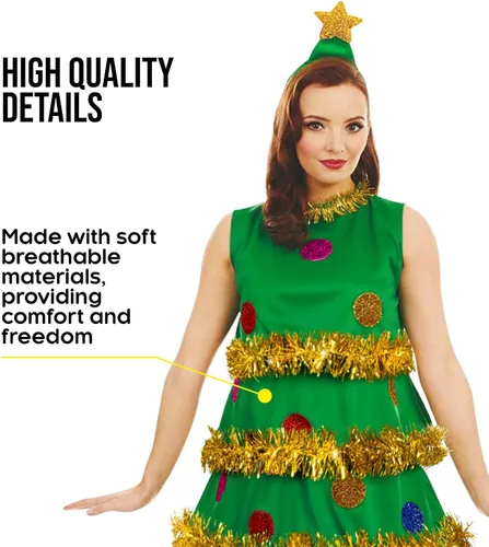 Vista 4 de fun shack Árbol de Navidad para mujer
