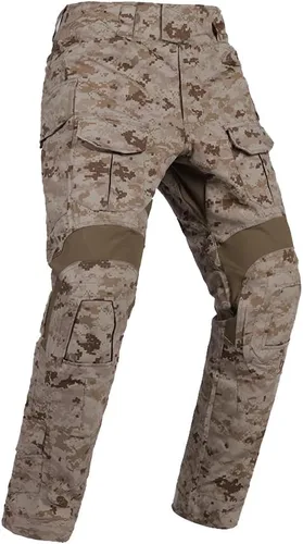 Vista 5 de EMERSONGEAR Gen3 - Pantalones de paintball con rodilleras, pantalones de combate militar Airsoft Combat BDU Aor1