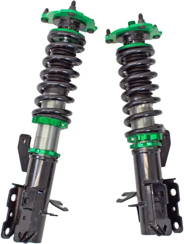 Vista 2 de Rev9 R9-HS2-168_2 Kit de Bajada de Suspensión en Espiral Hyper-Street II, Amortiguador Mono-Tubo con Ajuste de Rebote de 32 Clicks, Ajustable