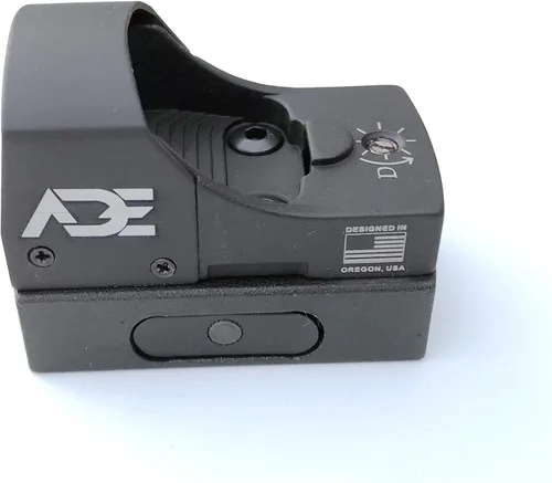 Vista 7 de Ade Advanced Optics RD3-002 - Mira compacta de punto rojo con montaje integral Weaver-Picatinny