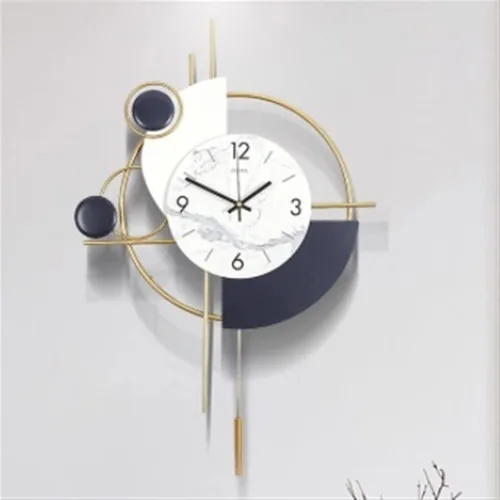 Vista 2 de TOMYEUS Reloj de pared Reloj de pared Sala de estar Simple Moderno Decoración del Hogar Reloj de Pared Creativo Reloj de Pared Decoración