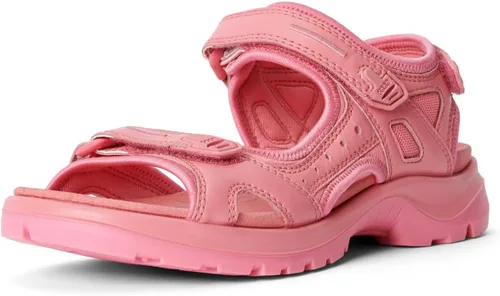 Vista 22 de ECCO Yucatan, sandalia deportiva para mujer Aire/Nubuck azul polvoriento