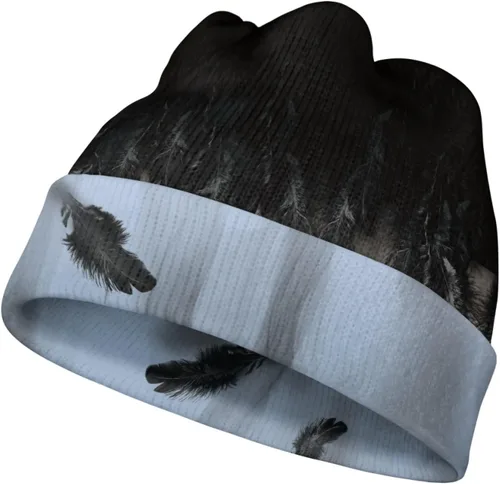 Vista 11 de AmzPrint Gorro térmico de invierno con estampado de lunares blancos y fresas rosadas, talla única