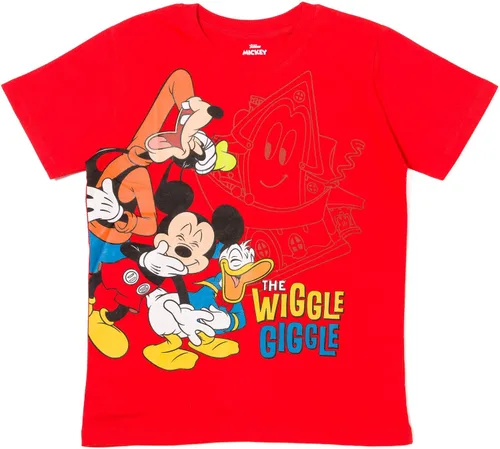 Vista 3 de Disney Mickey Mouse Donald Duck - Paquete de 3 camisetas para niños pequeños y grandes