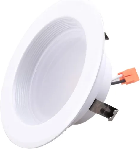 Vista 3 de Asencia FG-03891 - Foco descendente de 75 vatios equivalente a 6 pulgadas, 5000 K, 35,000 horas, regulable, paquete de 6 bombillas LED, color blanco