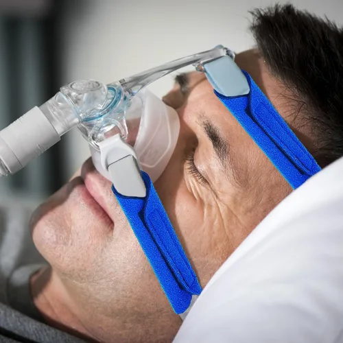 Vista 2 de Paquete de 8 fundas de correa CPAP, fundas de correa CPAP cómodas, fundas de correa CPAP, fundas para correa de protección CPAP, compatibles