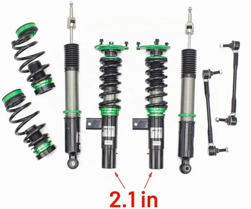 Vista 3 de Rev9 R9-HS2-033_1 compatible con Volkswagen Jetta (MK5) 2006-11 Hyper-Street II Kit de bajada de bobinas de Hyper-Street II, ajuste de nivel