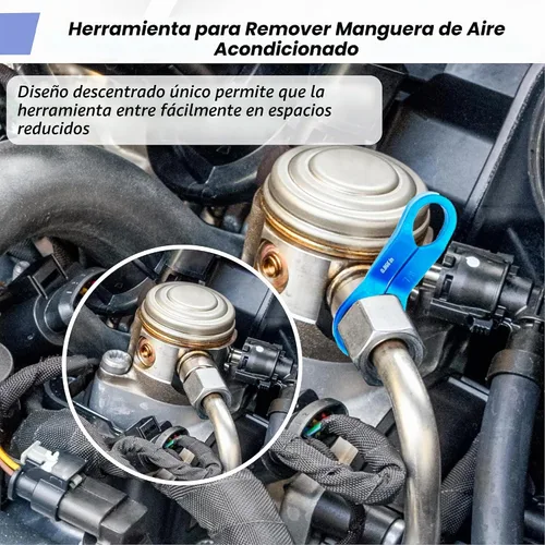 Vista 5 de Juego de herramientas de desconexión de línea de combustible de 11 piezas, herramienta de extracción de línea de combustible de 3/8 5/16 1/4 3/16