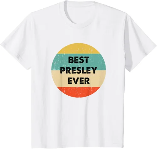Vista 29 de Camiseta Presley Name, Negro, S