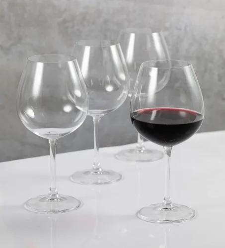 Vista 2 de Mikasa Julie - Vaso de vino tinto de 25 onzas, juego de 4