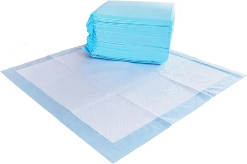 Vista 11 de Amazon Basics Almohadillas perfumadas para orinar para perros y cachorros, 5 capas a prueba de fugas, superabsorbentes, superficie de secado rápido