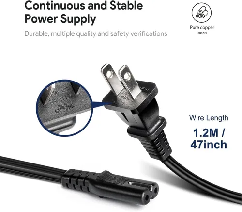 Vista 5 de HKY - Adaptador de CA de 22 V compatible con impresora HP 0957-2403 0957-2385 HP Deskjet 1010 1012 1510 (no PSC 1510) 1512 1513 1514 1518 2515 2548