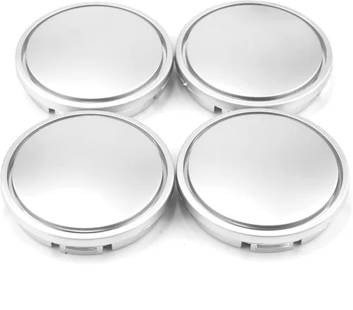 Vista 8 de RTRHINOTUNING - Tapas centrales de rueda de 2.2 pulgadas/56 mm compatibles con tapas centrales para aros de Golf Jetta Beetle, 1J0601171, DI: Negro