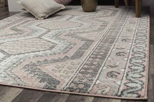Vista 4 de Rugs America Hailey HY10A Heath - Alfombra vintage de transición de 8 x 10 pies