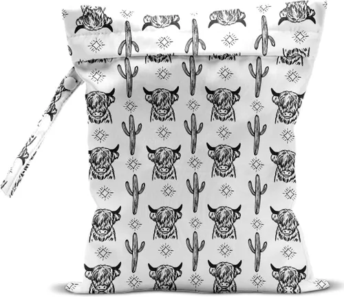 Vista 44 de Bolsa impermeable para traje de baño, bolsa húmeda y seca para playa y viaje, con cierre oculto, reutilizable para bebé, para trajes de baño Tortuga