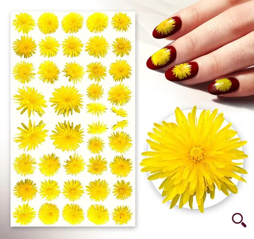 Vista 12 de Pegatinas para uñas (5 hojas) FLONZNAIL Cherry Sakura Real Photo Flowers Garden Vintage Style Ocho