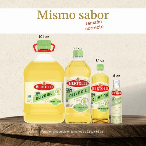 Vista 9 de Bertolli Aceite de oliva, extra ligero, 16.9 fl oz