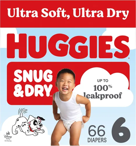 Vista 47 de Pañales Huggies Snug & Dry para bebé