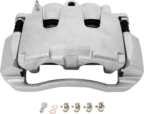 Vista 21 de SCITOO 18B5055 18B5054 Conjunto de pinzas de freno de disco con soporte para Chrysler Aspen 07-09, para Dodge Dakota/para Durango, para Dodge Ram