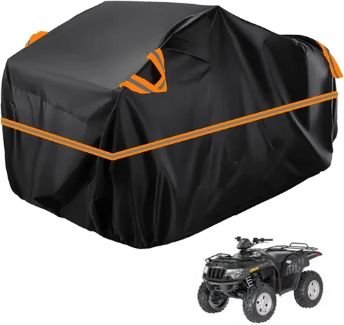 Vista 256 de Cubierta para ATV impermeable compatible con Arctic Cat H1 EFI TRV Cruiser 4x4 2011, cubierta de 210D para vehículos de 4 ruedas, cubierta para quad