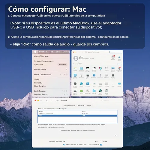 Vista 9 de SOULION Altavoces de computadora Bluetooth con cable alimentados por USB