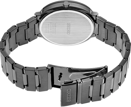 Vista 3 de SEIKO Hombre Essential CONTEMP Negro ION Acabado, Negro -, VestidoFormal