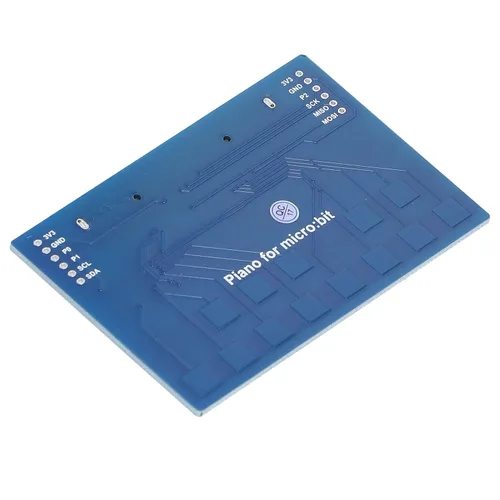 Vista 8 de Mini tablero de expansión del módulo de piano, controlador táctil capacitivo TTP229 I2C tablero de desarrollo de interfaz para micro bit