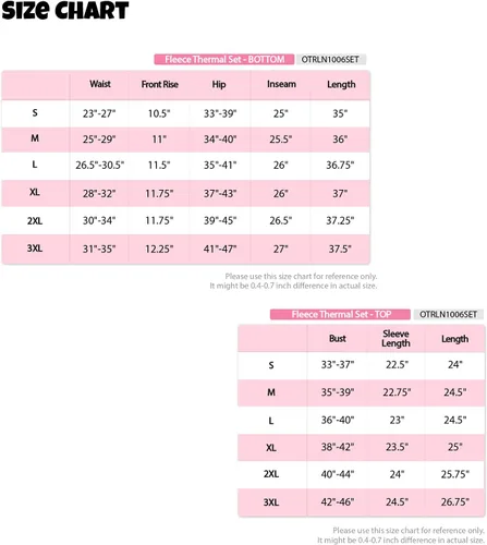 Vista 7 de ALWAYS Conjunto de ropa interior térmica para mujer, forro polar de alta calidad, suave, cálido, largo, capa base, ropa térmica