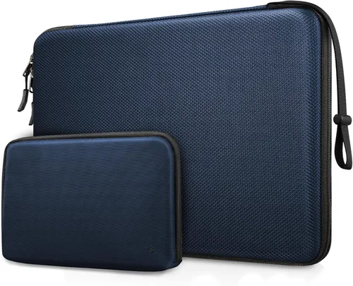 Vista 10 de FINPAC Funda rígida para laptop con funda para accesorios compatible con MacBook Neo (A18 Pro), MacBook M5/M4/M3/M2 de 13 pulgadas (2026-2022)