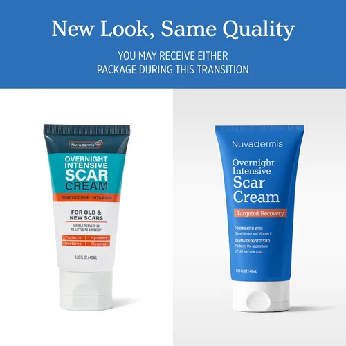 Vista 3 de Nuvadermis Set de tratamiento de cicatrices: AM Scar Gel + PM Intensive Cicatrices Cream