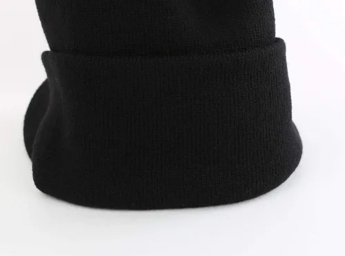 Vista 5 de Home Prefer - Gorro de invierno para hombre con visera, cálida y doble punto.