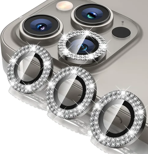 Vista 18 de Tensea Protector de lente de cámara Compatible para iPhone 17 Pro Max/17 Pro/15 Pro Max/15 Pro/16 Pro Max/16 Pro/14 Pro Max/14 Pro, Cubierta