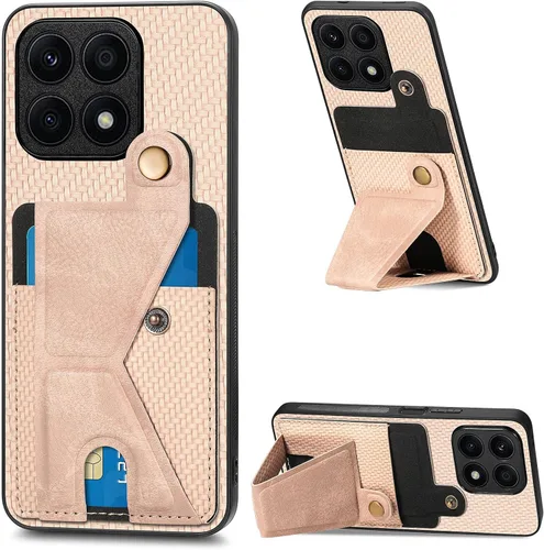 Vista 145 de Funda para Oppo K10x / OnePlus Nord CE 2 Lite 5G Funda para Realme 9 5G / 9 Pro / Q5 / V25 Funda de piel sintética con ranuras para tarjetas