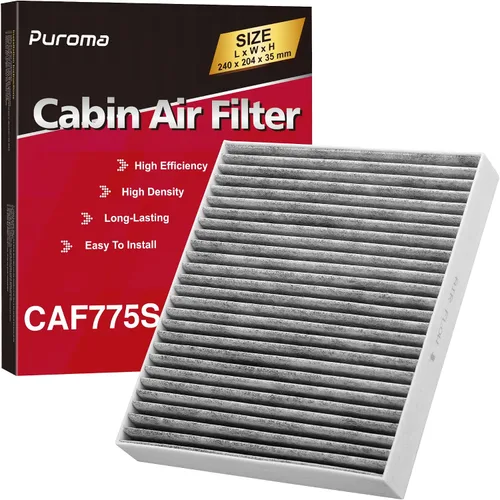 Vista 14 de Puroma Filtro de aire de cabina Carbón activado para CP930 CF10930 CAF1869P