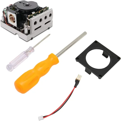 Vista 4 de Fan 3D Print Mount Kit, for Game Consoles Repair Kit Replacement Game Console Cooling Fan Frame Kit