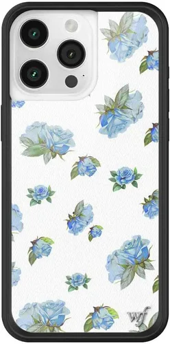 Vista 52 de Wildflower Cases - Funda Surf's Up, Compatible con Apple iPhone 15 Pro Max Moderno, Rojo, Morado, Floral, Verano, Playa - Parachoques Protector