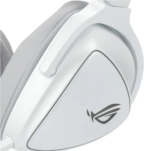 Vista 10 de ASUS Auriculares RGB ROG Delta Hi-Res ESS Quad-DAC, efecto de iluminación circular RBG Conector USB-C para PC, consolas y juegos móviles
