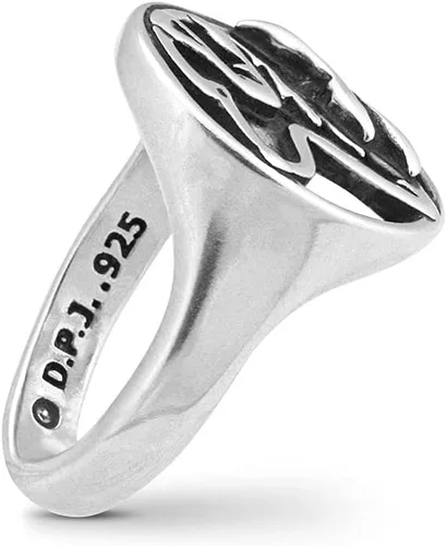 Vista 3 de Dazzling Paws Jewelry - Anillo de plata de ley y oro
