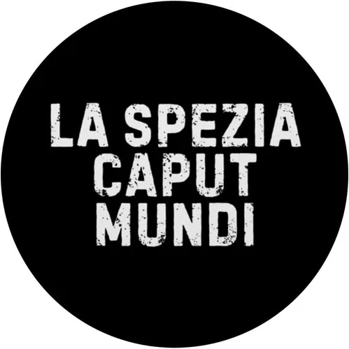 Vista 3 de La Spezia Caput Mundi Città Simpatica Uomo Donna Bambino PopSockets Adhesive PopGrip