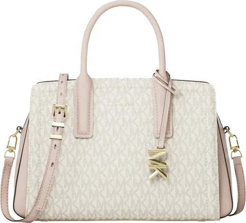 Vista 54 de Michael Kors - Laila, bolso pequeño para mujer Herrajes dorados/vainilla/bellota