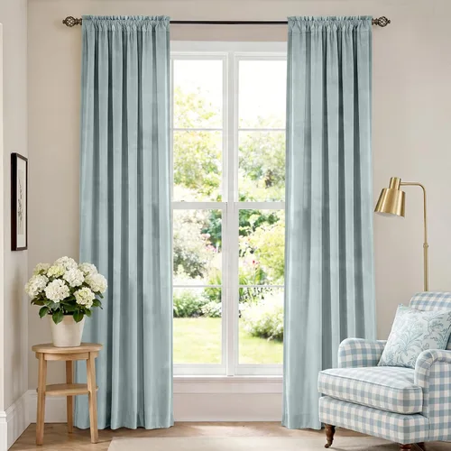 Vista 93 de Lazzzy Cortinas opacas de terciopelo beige de 84 pulgadas de largo con aislamiento térmico para oscurecer la habitación, cortinas forradas de lujo