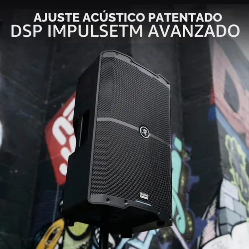 Vista 5 de Mackie SRM Serie V-Class, Altavoz de Alto Rendimiento de 10 Pulgadas 2000W, Amplificado - Negro (SRM210 V-Class)