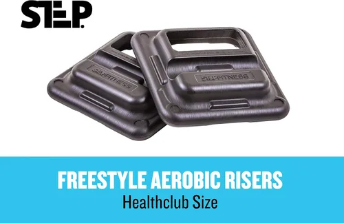 Vista 2 de Elevadores aeróbicos The Step Freestyle - Tamaño del club de salud