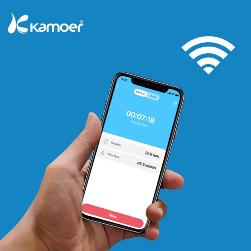 Vista 3 de Kamoer KXP100 0.0-3.7 fl oz/min Bomba peristáltica programable inteligente de bajo flujo