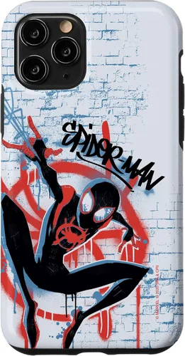Vista 29 de Marvel Carcasa con graffiti de Spider-Man Into The Spider-Verse para iPhone 17